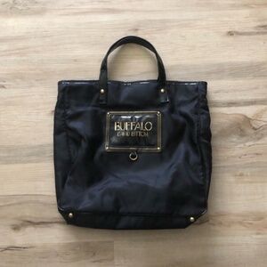 Buffalo David Bitton Black and Gold Tote